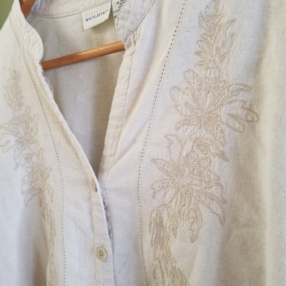 White Stag button up linen tunic - Picture 2 of 5